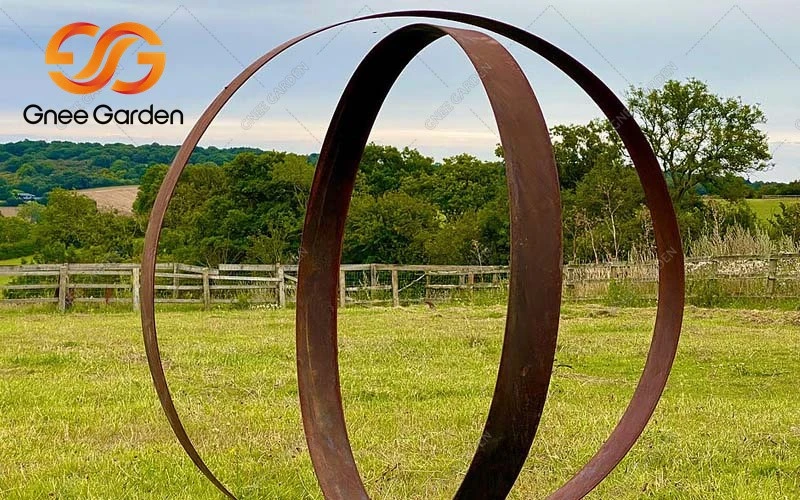 Rusty Metal Sculpture Garden Art Rusty Metal Sculpture Garden Art