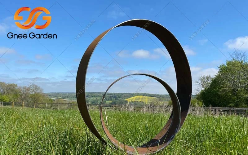 corten Rusty Metal Sculpture Garden Art corten Rusty Metal Sculpture Garden Art