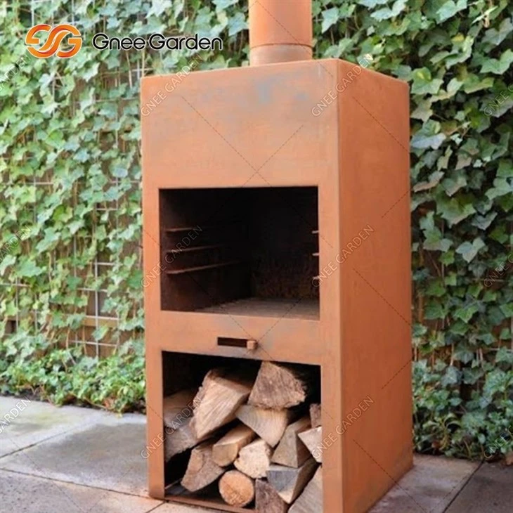 Corten Steel Garden Decorative Brazier