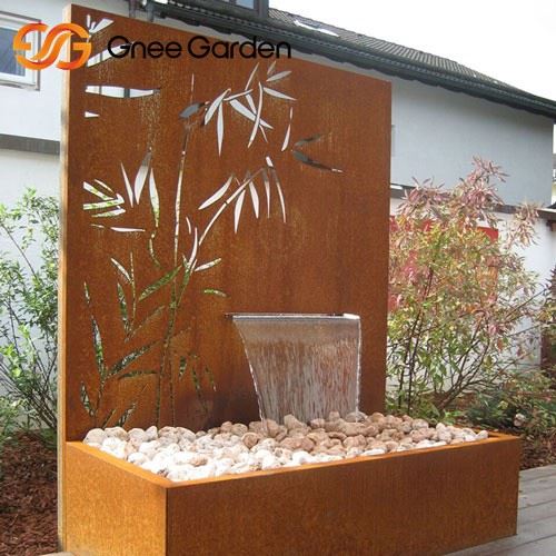 Aqua Bowl Rusty Corten Steel 
