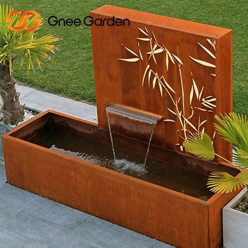 Corten Steel Aqua Bowl