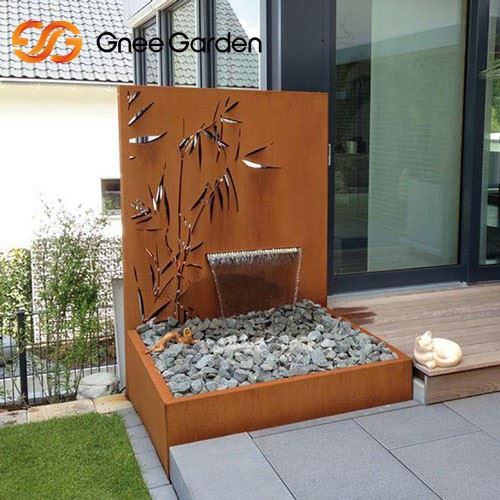 Corten Steel Aqua Bowl