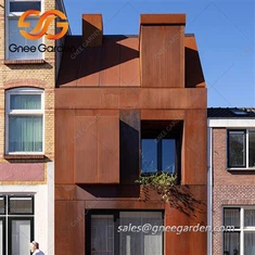 Corten stálplötur fyrir klæðningu og þak