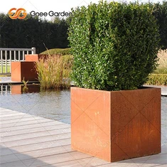 Hágæða Corten stál blómapottur