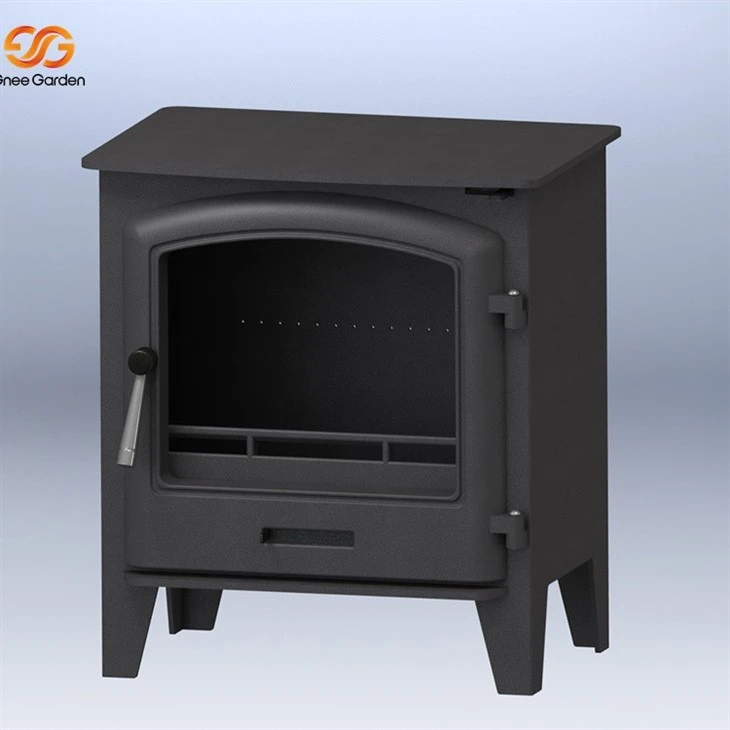 iron log burner