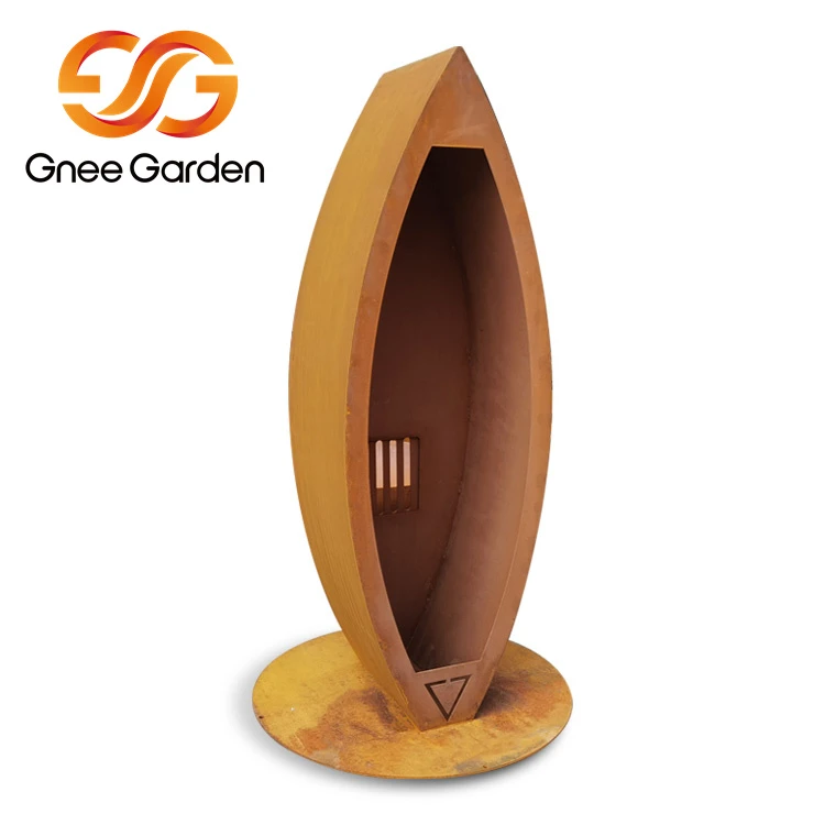 Corten Steel Log Stores