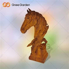 Corten Steel Horse Skúlptúr